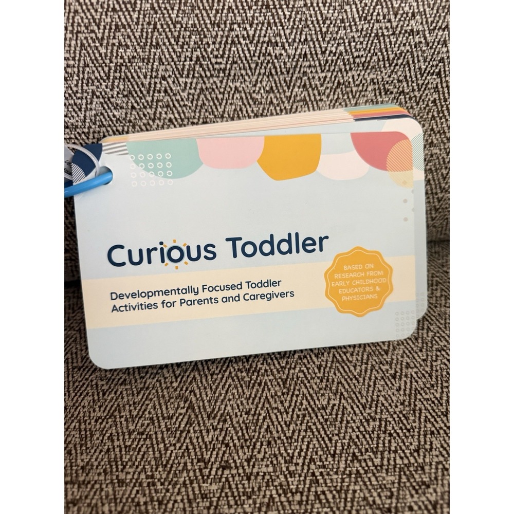 Curious Toddler™ Activity Cards | 40+ Activities for Toddler Development